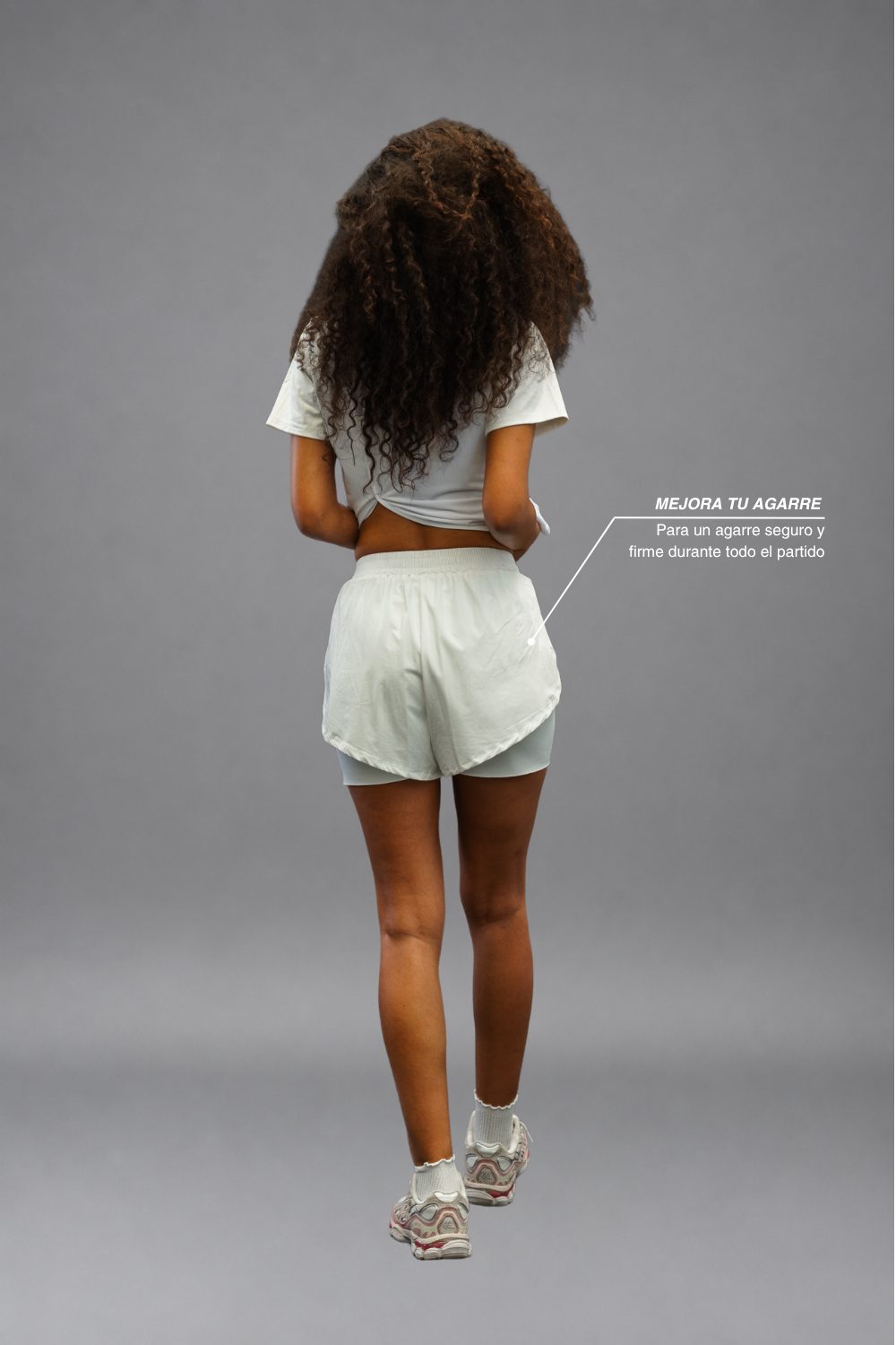 Short Blanco Mujer - foto 2