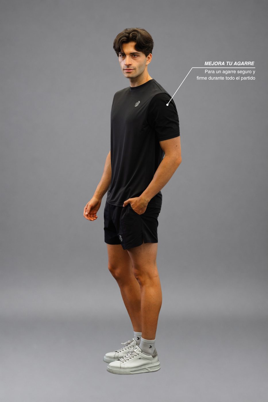 Camiseta Clásica Negra Hombre - foto 2