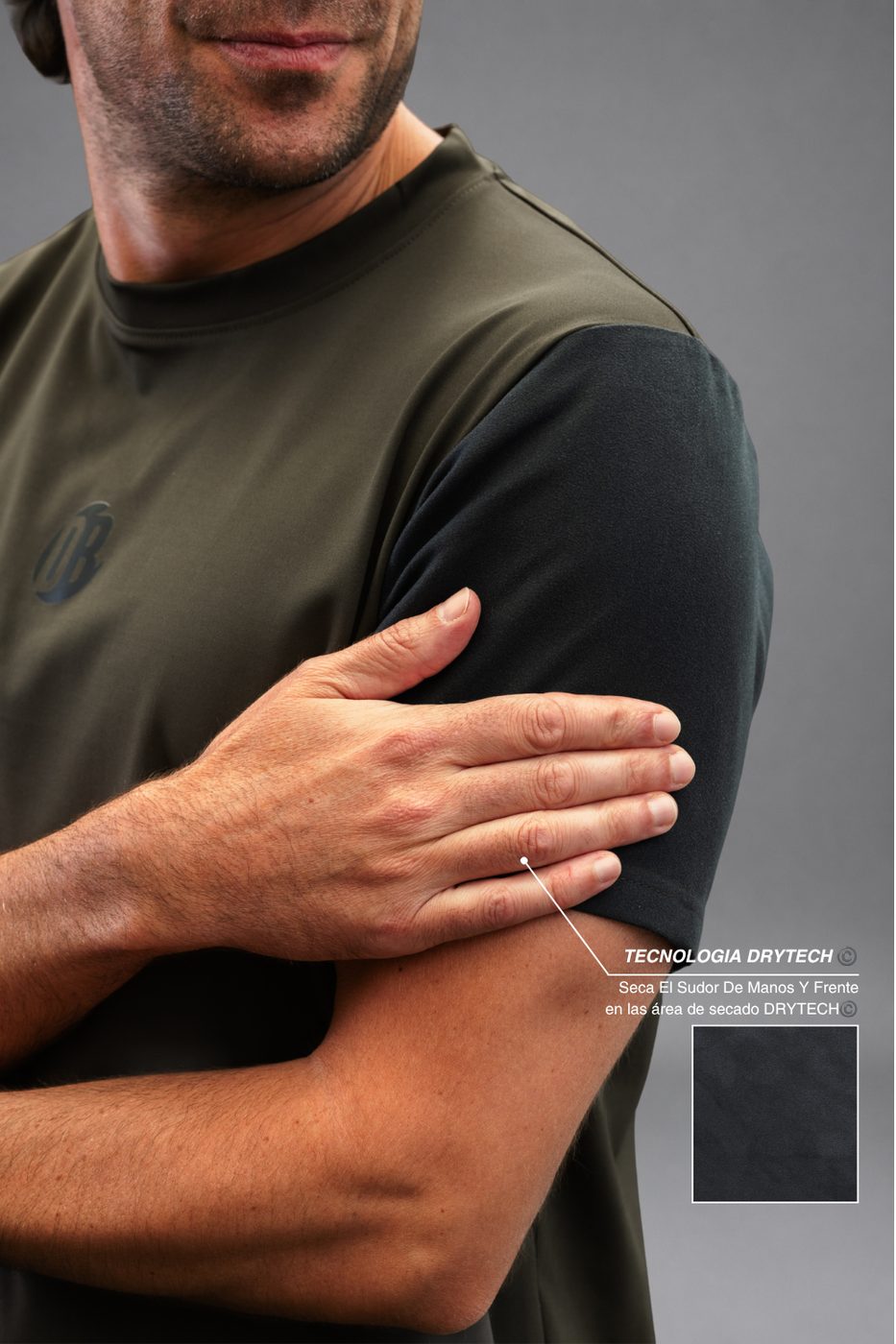 Camiseta Advance Olive Hombre - foto 4