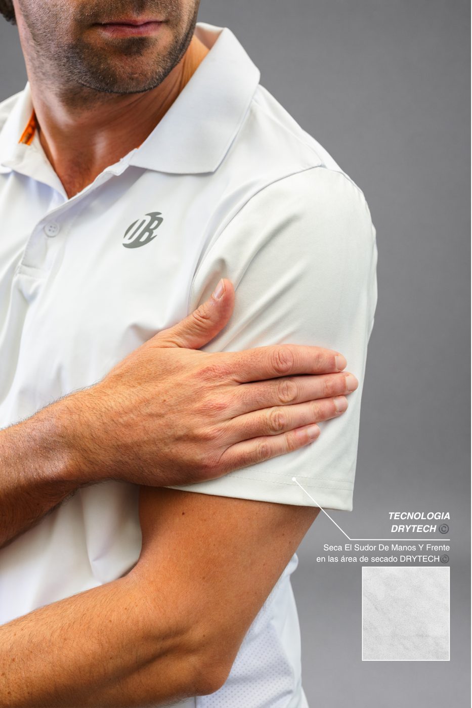 Polo Blanco Hombre - foto 4