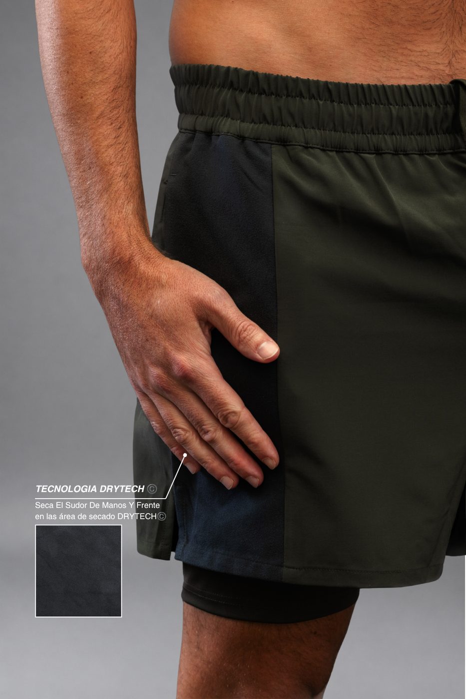 Pant. Advance Olive Diestro Hombre - foto 4