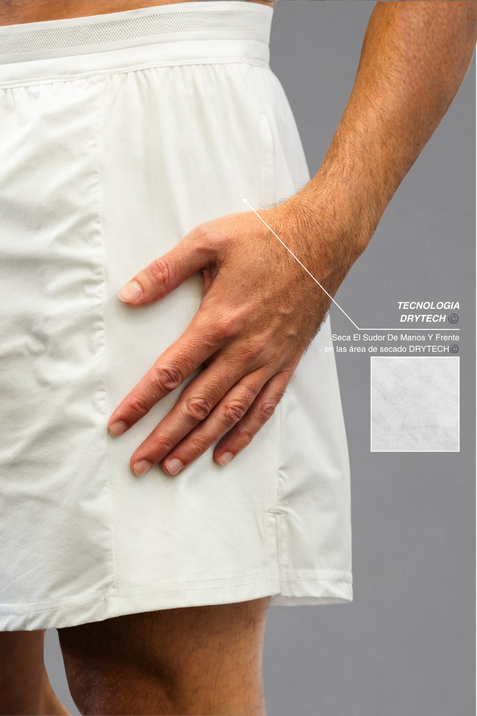 Pantalón Blanco Zurdo Hombre - foto 4