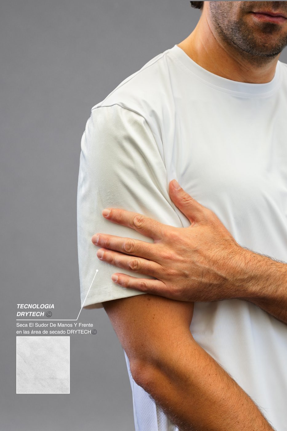 Camiseta Clásica Blanca Hombre - foto 4