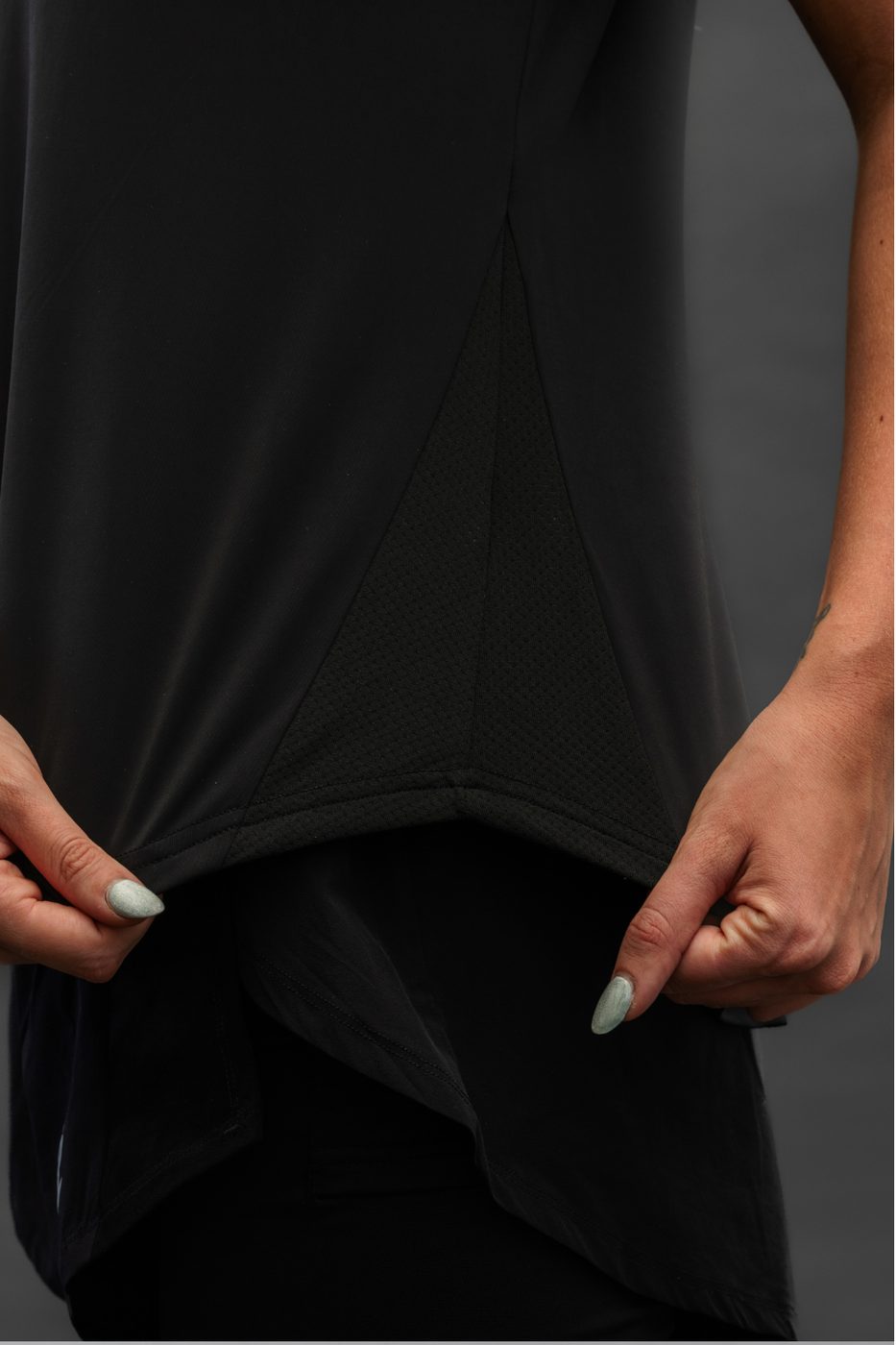 Camiseta Clásica Negra Mujer - foto 5