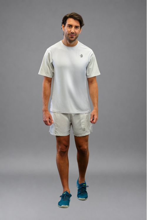 Camiseta Clásica Blanca color Blanca Dry Break para hombre, ropa técnica de pádel, foto 1